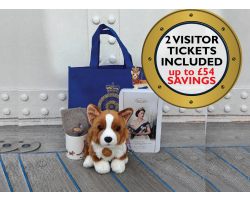 Queen and Corgi Hamper with Two Admissions Tickets