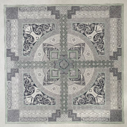 Green Knight Cross-Carpet Page by Milo Day