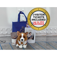 Queen and Corgi Hamper with Two Admissions Tickets