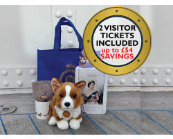 Queen and Corgi Hamper with Two Admissions Tickets