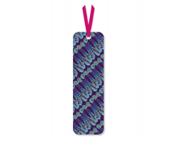 Zandra Rhodes Feather Stripes bookmark