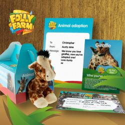 Giraffe adoption gold