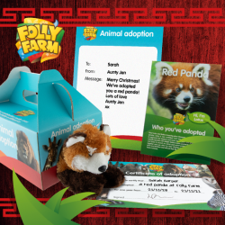 Red panda adoption gold