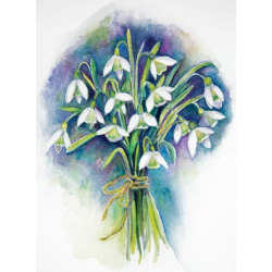 'Gift of Snowdrops' Card