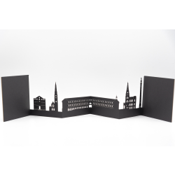 The Piece Hall 3D Laser Cut Card