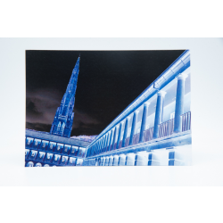 Piece Hall Greeting Card (A5 Blue)