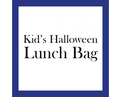 Kid's Halloween Lunch Box