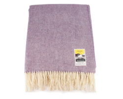 Travel Rug - Heather Herringbone