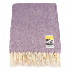 Travel Rug - Heather Herringbone