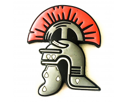 Roman Centurion Helmet PVC Magnet