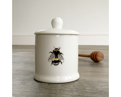 Bee honey pot set