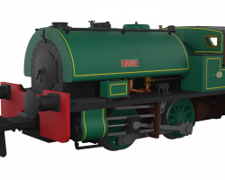 Port of Bagnall's - TWIN PACK - Lined Dark Green (DCC Ready)