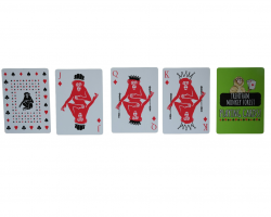 Bespoke Monkey Forest Playing Cards