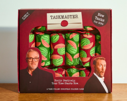 Official Taskmaster Christmas Crackers 2024 - set of 6 - NOW IN STOCK