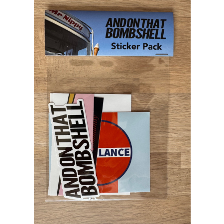 And On That Bombshell Sticker Pack