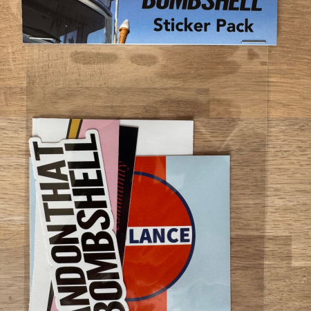 And On That Bombshell Sticker Pack