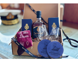 HMY Britannia Whisky Hamper with Two Admissions Tickets