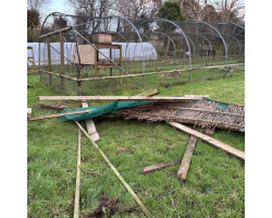 Damage from Storm Goretti