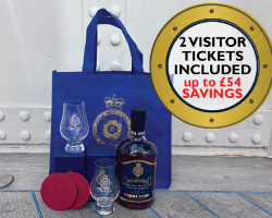 HMY Britannia Whisky Hamper with Two Admissions Tickets