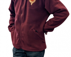 WSR Burgundy Fleece Small