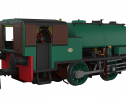 Port of Par - Unlined Dark Green (DCC Sound Fitted)