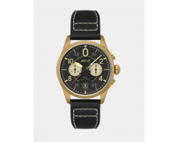 AVI-8 Spitfire Void Black Lock Chronograph Watch