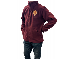 WSR Burgundy Fleece Medium