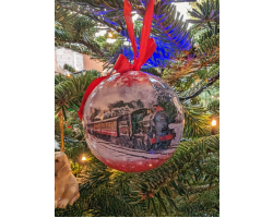 Santa Express Christmas Bauble