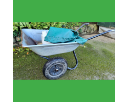 142L Heavy Duty Twin Wheelbarrow by Walsall