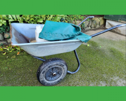 142L Heavy Duty Twin Wheelbarrow by Walsall