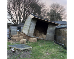 Damage from Storm Goretti