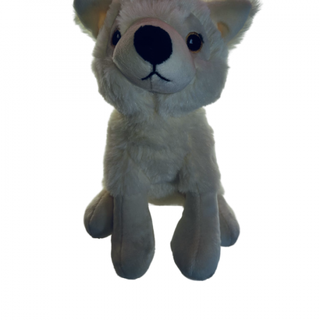 Petjes Ecombacks White Wolf Sitting 20cm