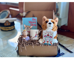 Royal Corgi Hamper with Two Admissions Tickets