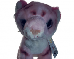 Petjes Glitter Eyes Pink Tiger 20cm