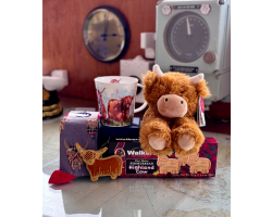 Highland Cow Hamper with Two Admissions Tickets
