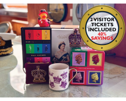 Queen and Crown Hamper with Two Admissions Tickets