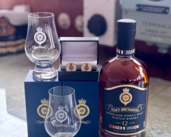 HMY Britannia Whisky Hamper with Two Admissions Tickets