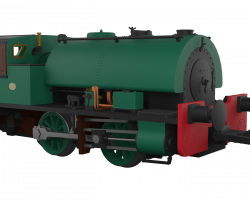 Port of Par - Unlined Dark Green (DCC Sound Fitted)