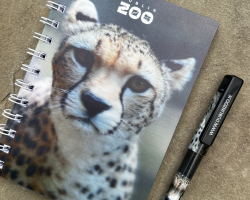 3D Cheetah Notebook