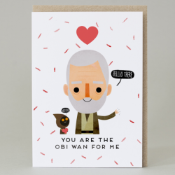 Card - Obi-Wan For Me