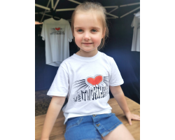 Fundraising T Shirt Medium Childrens (7-8) - White