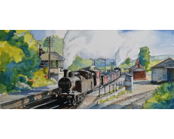 Coal Train at Midsomer Norton - Print