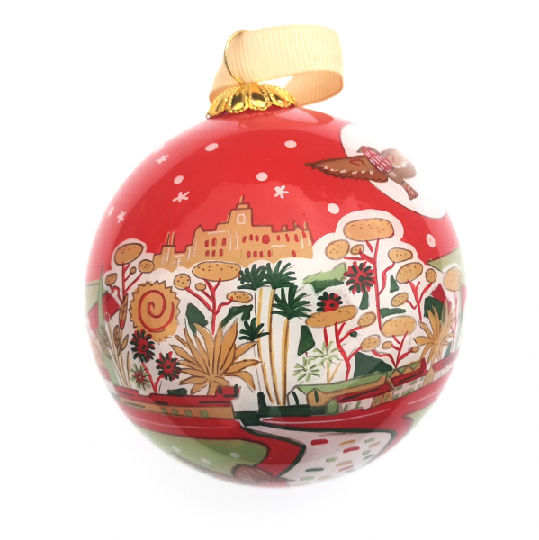 Christmas In St. Michaels 2022 Jennifer Armitage Red Christmas Bauble Christmas In St. Michaels 2022 Jennifer Armitage Red Christmas Bauble