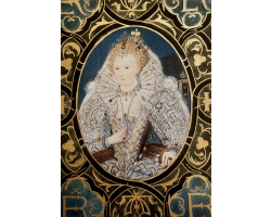 Queen Elizabeth I greetings card