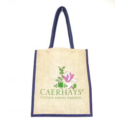 Caerhays Jute Shopper bag