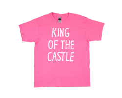 King of The Castle - Youth - T-Shirt - Azalea (Pink) - Medium
