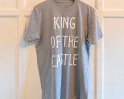 King of The Castle - Adult T-Shirt - Sport Grey - XXL