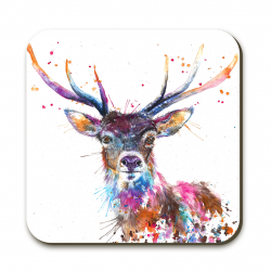 Stag Coaster by Katherine Williams