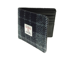 Glen Appin Black Check Wallet