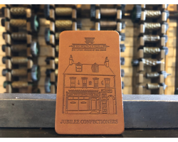 Sweet Shop Leather Magnet